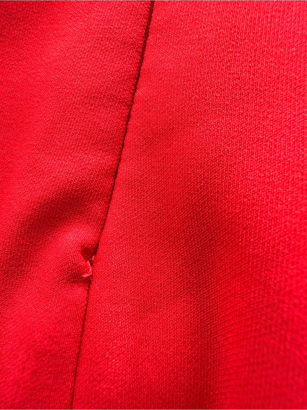 Zara Strapless Red Midi Dress Sz Medium NWT - Picture 8 of 11